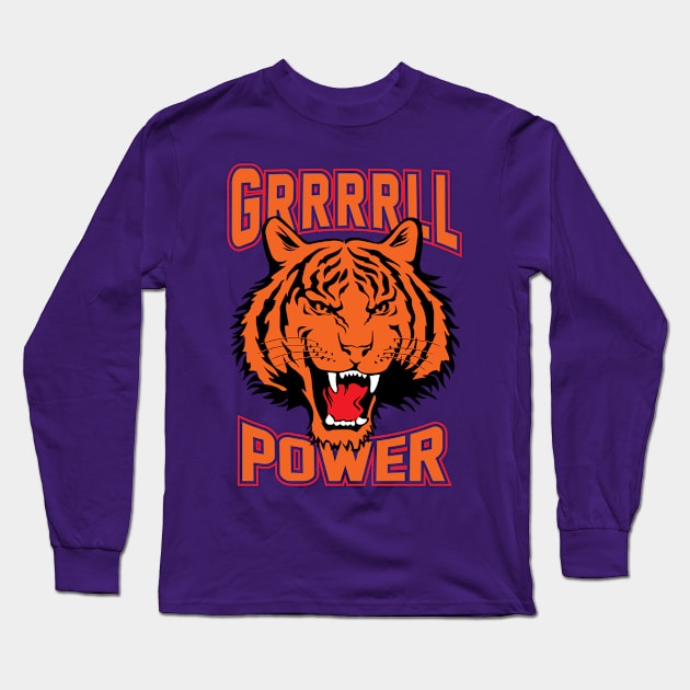 Grrrrll Power Long Sleeve T-Shirt by Mobykat